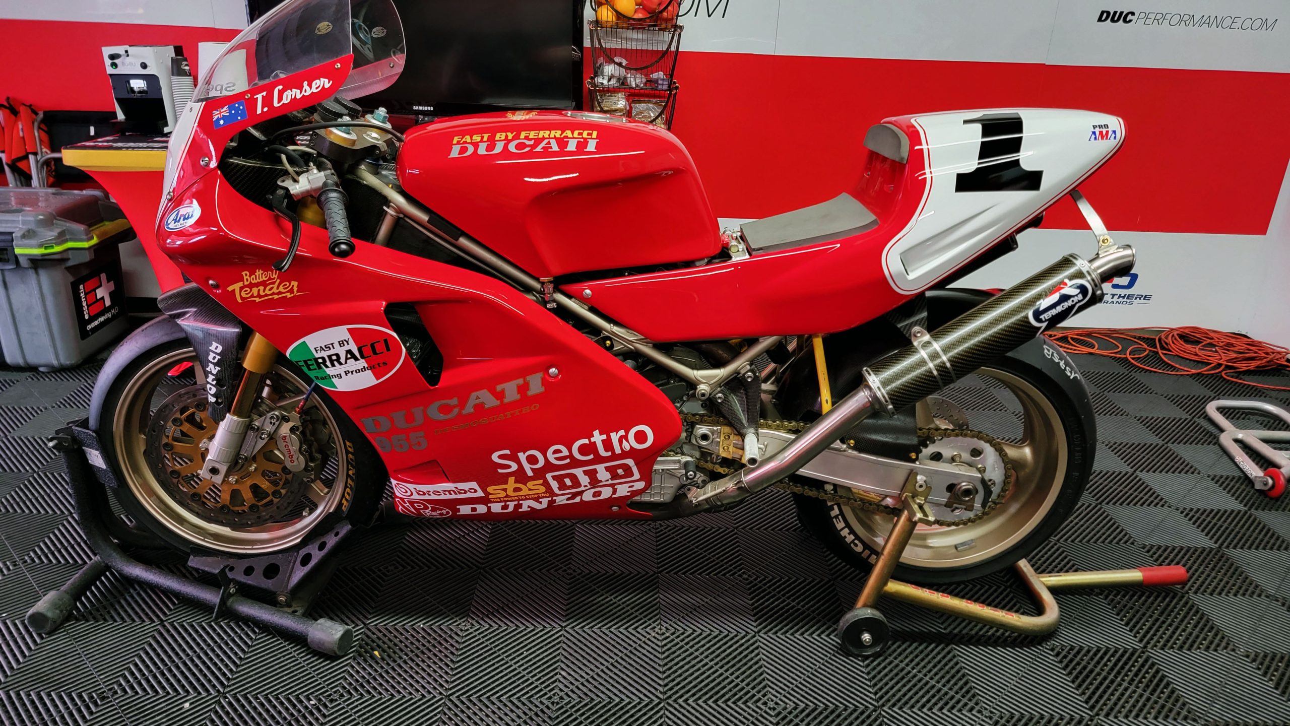 Troy Corser's 1994 AMA Superbike - FBF Ducati 888 / 955 - LWT MOTO